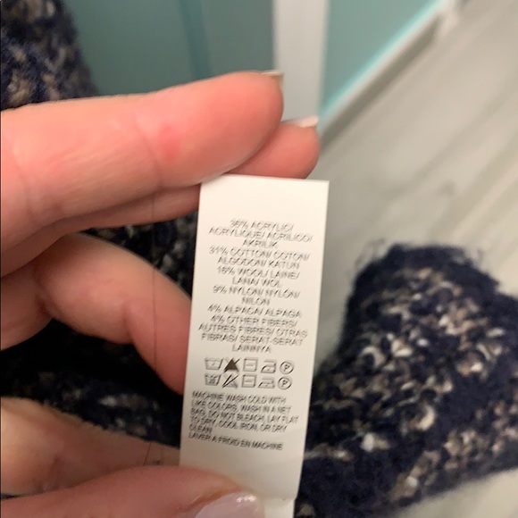 🆕 😊 COZY LUCKY BRAND BOHEMIAN SHAWL CARDIGAN - Picture 8 of 9